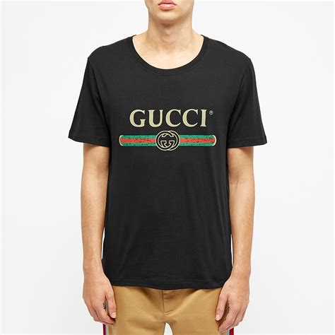 fake logo gucci t shirt|Gucci clothing tag.